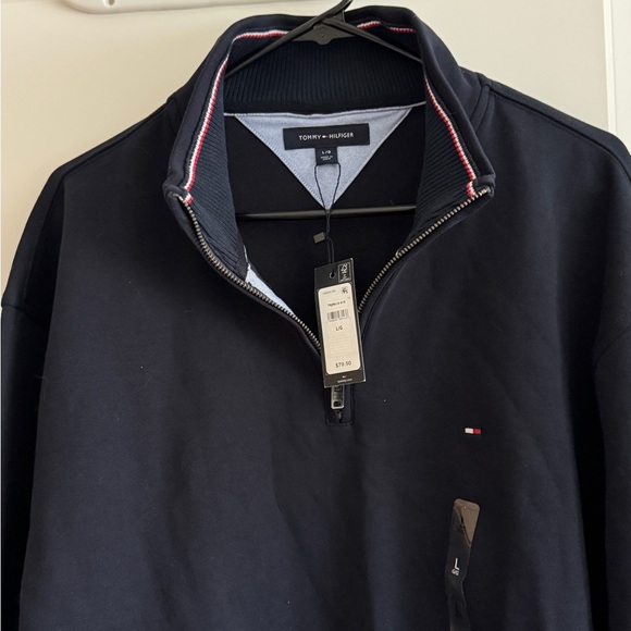 Tommy Hilfiger Navy Sweatshirt - Picture 4 of 9